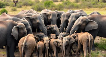 Elephants Exhibit Protective Behavior During California Earthquake
