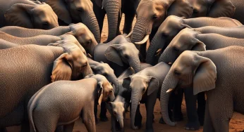 Elephants Showcase Stunning Protective Instincts During Earthquake