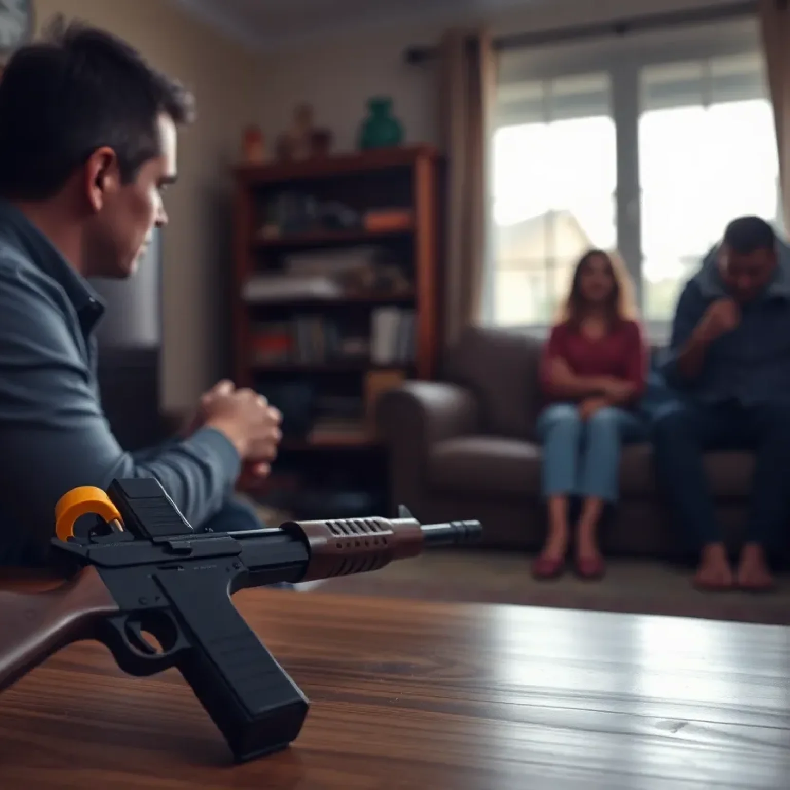 Awareness campaign for gun safety in homes with children