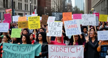 Kansas City Residents Rally Against Trump Policies