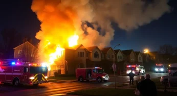 Kansas City Grapples with Townhome Fire at Parade Park