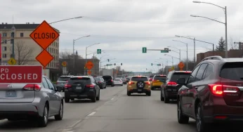Multiple Traffic Incidents and Road Closures in Kansas City