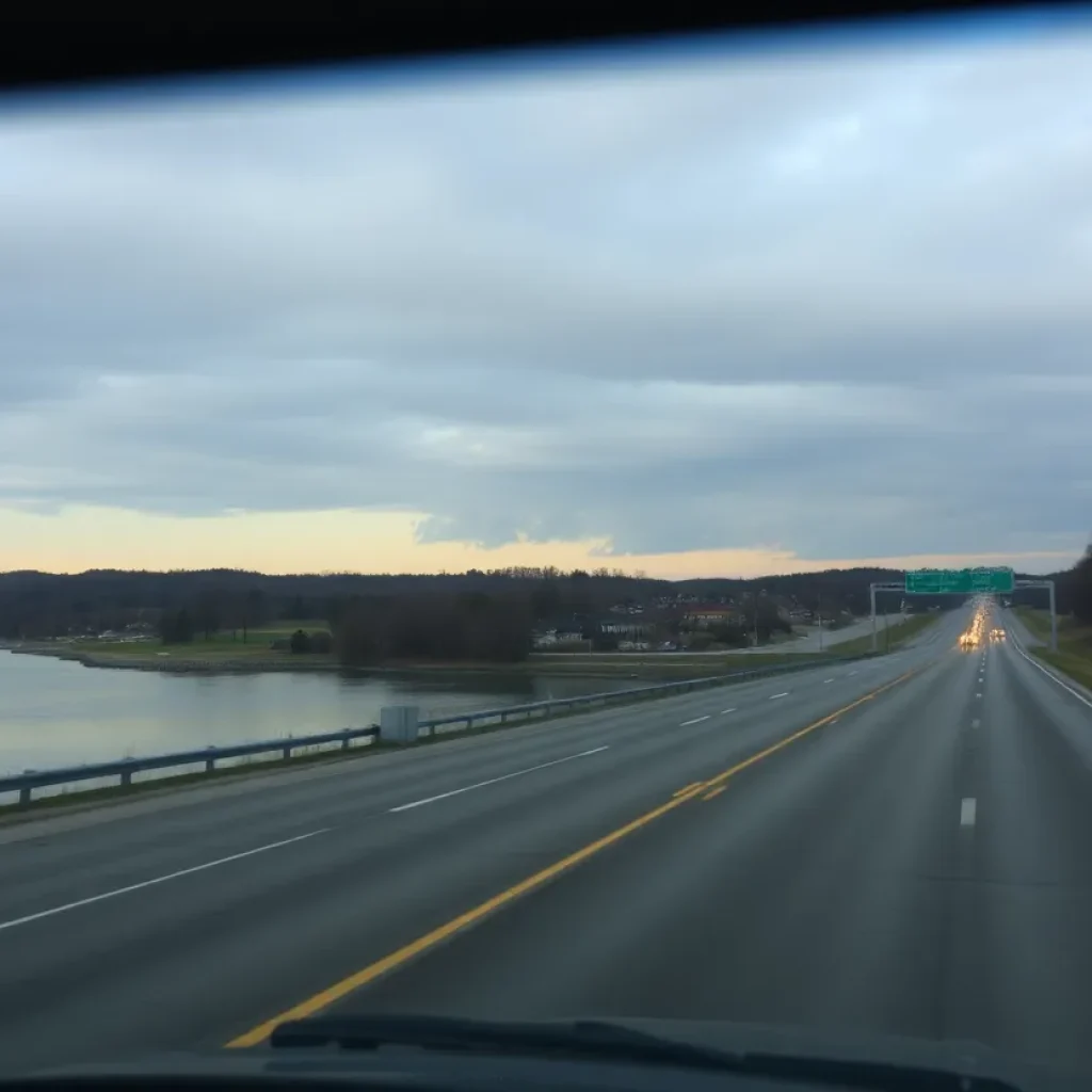 Community members gather in mourning for crash victims in Missouri.