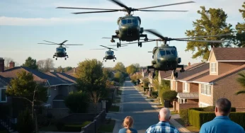 Kansas City Residents Concerned Over Military Helicopter Activity